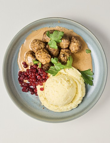 Köttbullar med potatismos | Panini Internazionale 2